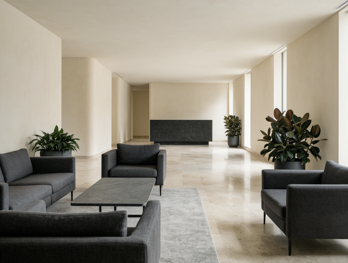Professional office lobby